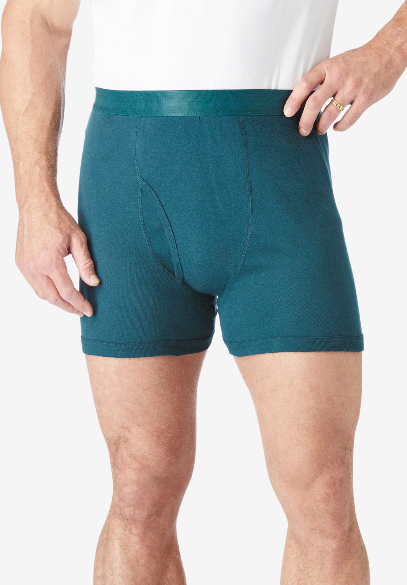 Cotton Boxer Briefs 5-Pack image number 2