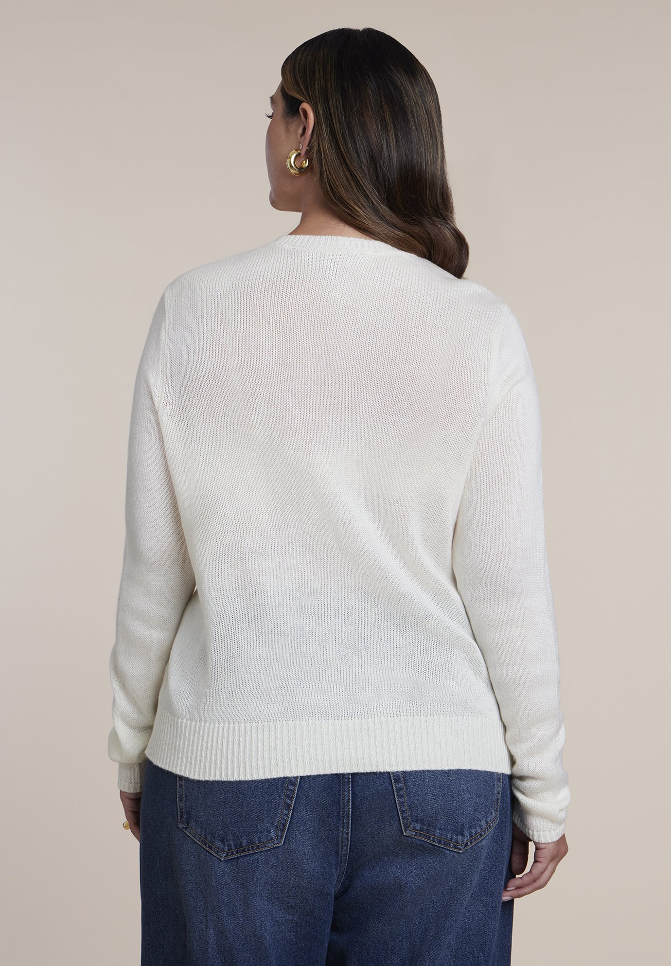 Fitted Illustrative Sweater image number 1