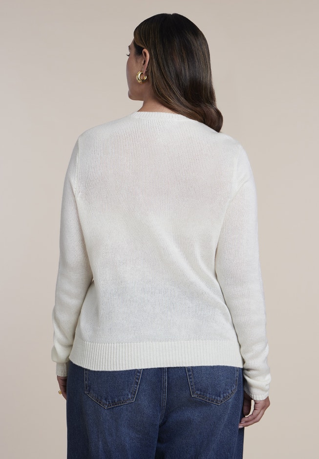 Fitted Illustrative Sweater image number 1