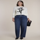 Fitted Illustrative Sweater image number 2