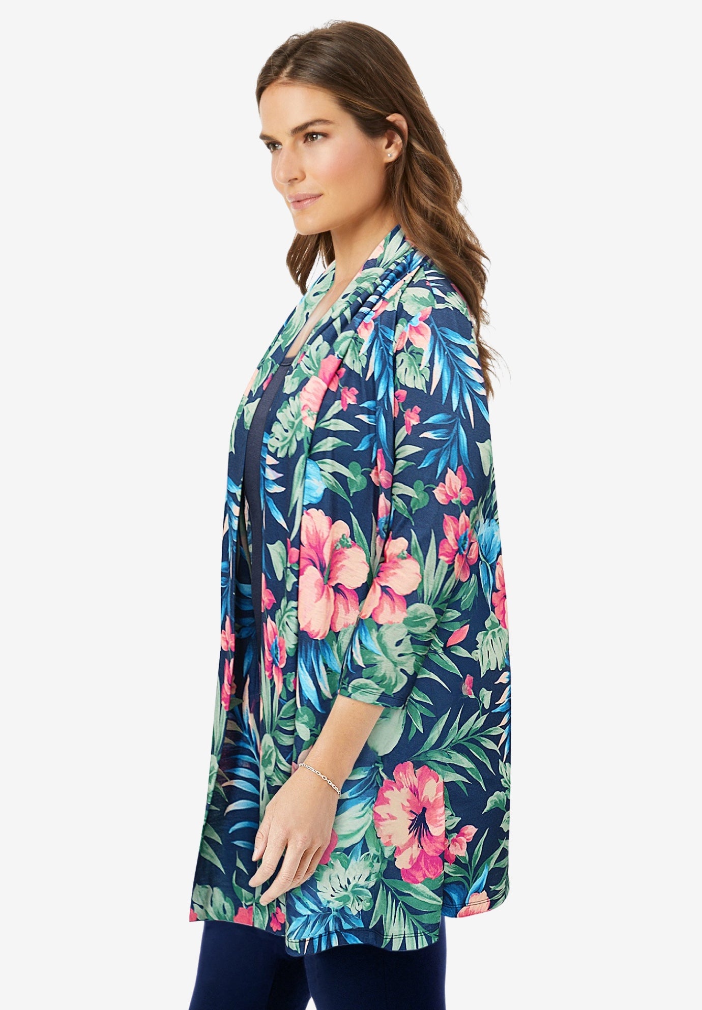 2-Fer Cardigan Tunic image number 2