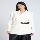 Belt Detail Blazer image number null