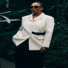 Belt Detail Blazer image number null