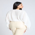 Plisse Dolman Top image number null