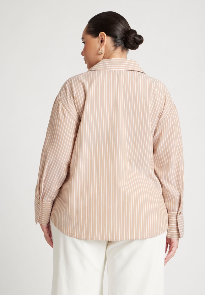 Preppy Striped Button Down image number 2
