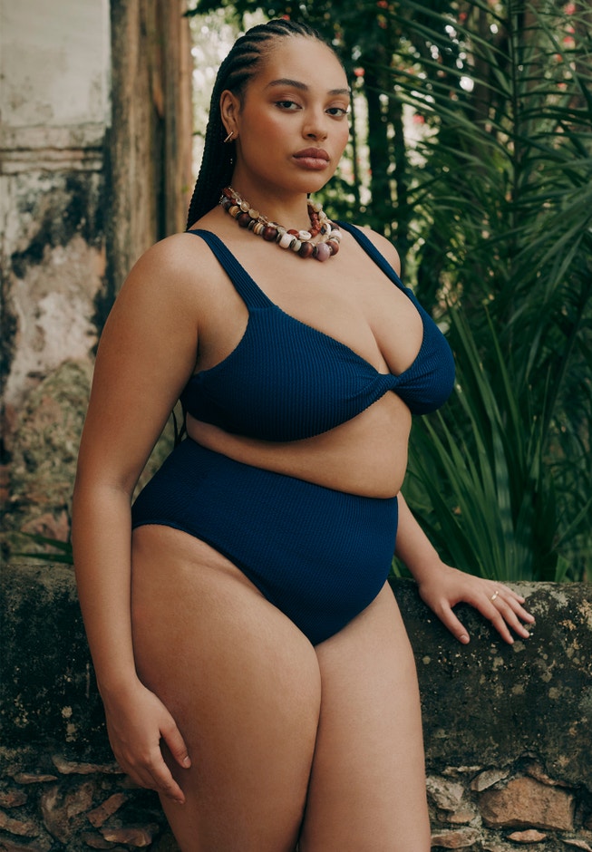 Textured Bikini Bottom image number 0