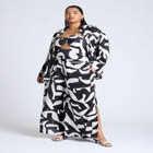 Printed Cover-Up Top image number null