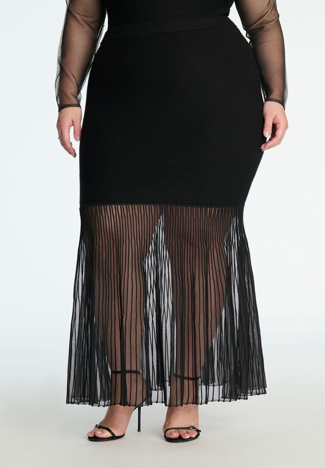 Sweater Trumpet Skirt image number 1