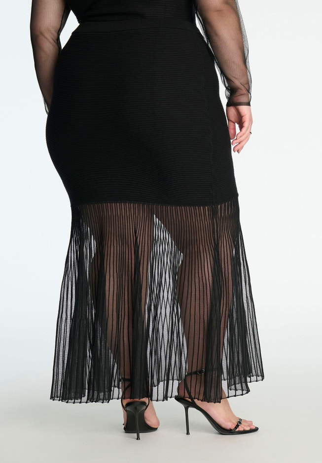 Sweater Trumpet Skirt image number 2