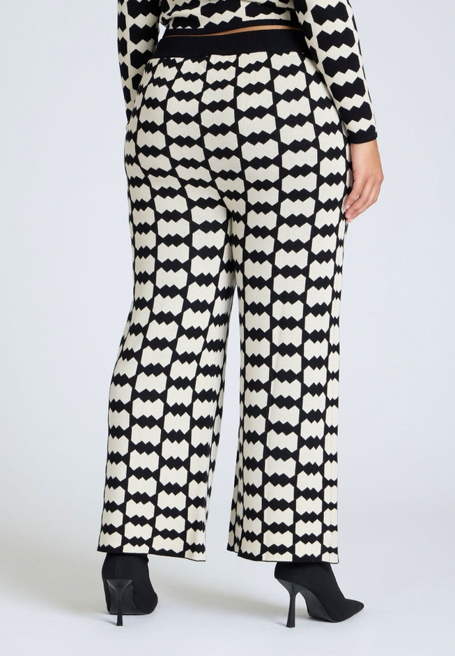 Intarsia Sweater Pant image number 2