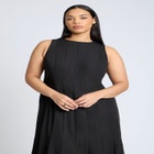 Chiffon Godet Maxi Dress image number null