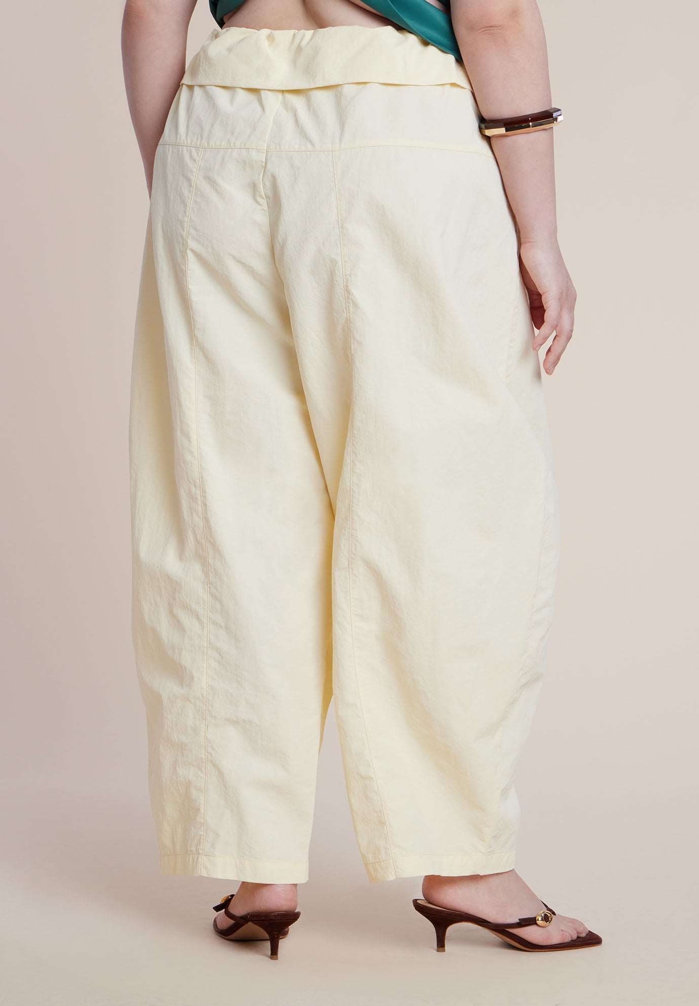 Foldover Tie Waist Pant image number 3