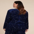 Sequin Velvet Jacket image number null