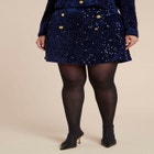  Sequin Velvet Skort image number null