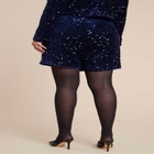  Sequin Velvet Skort image number null