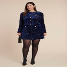  Sequin Velvet Skort image number null