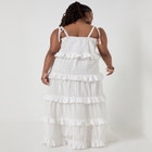 Eyelet Tiered Maxi Dress image number null
