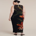  Pleated Chiffon Dress  image number null