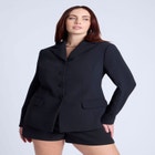  Fitted High Neckline Blazer  image number null