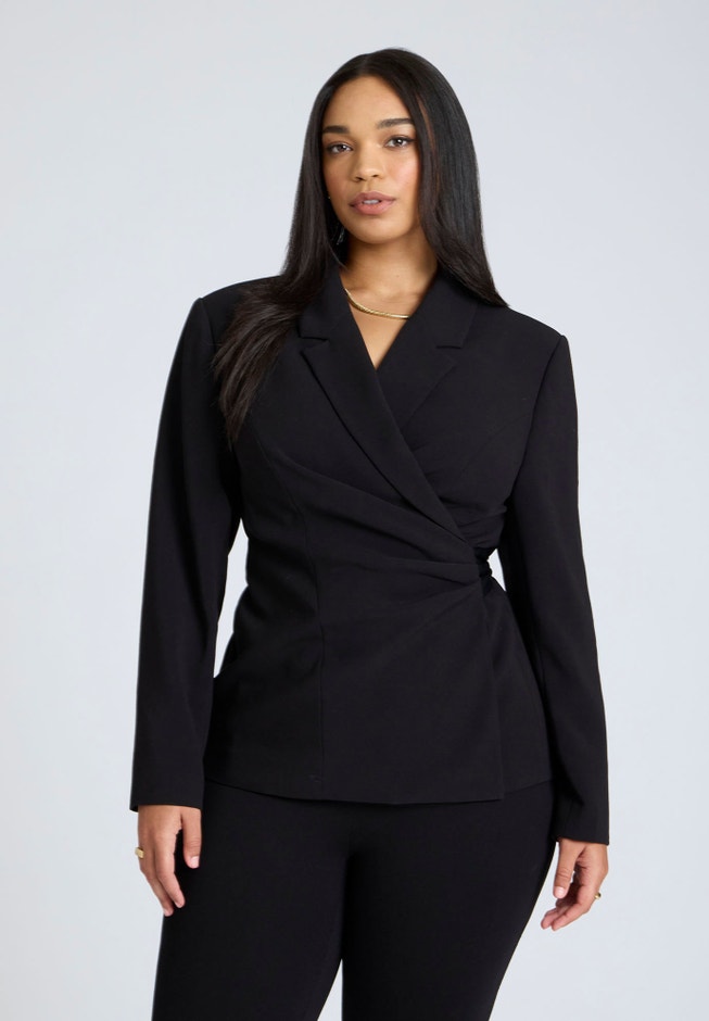 Wrap Blazer image number null