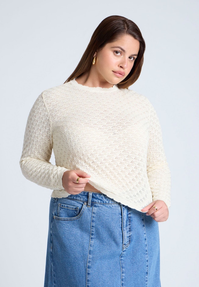 Crochet Sweater image number null