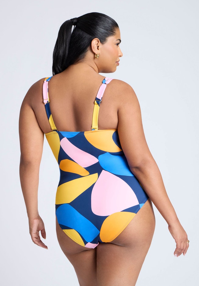 Hardware One-Piece Swim Suit image number null