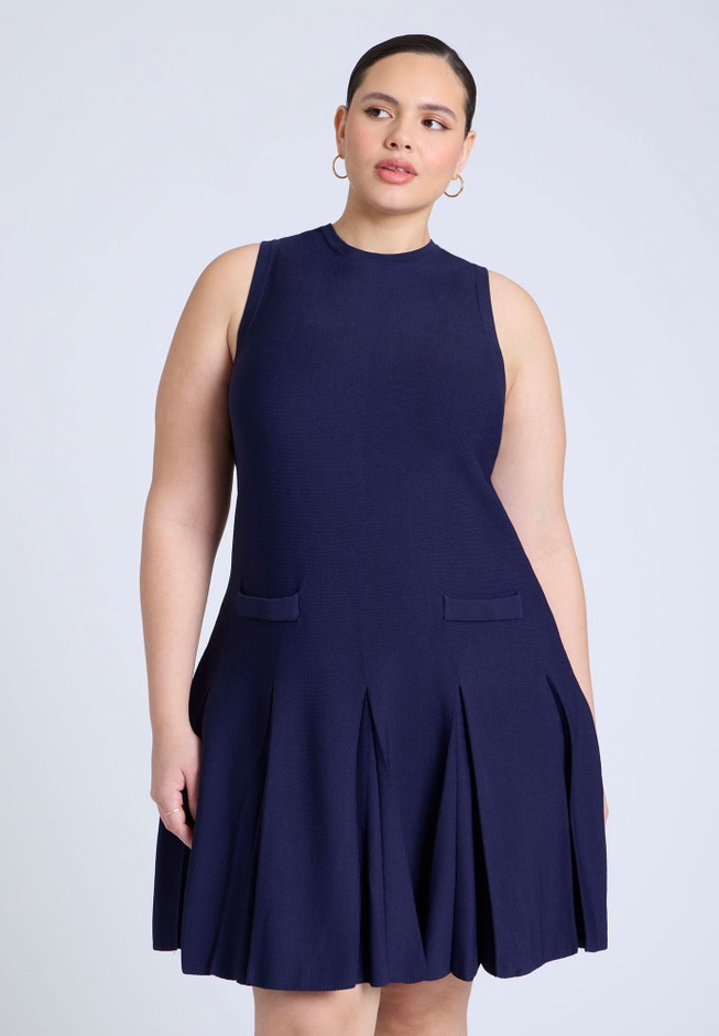 Sweater Tennis Dress image number null