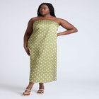  Satin Column Dress  image number null