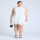  Mini Texture Dress  image number null