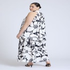  Double Layer Trapeze Maxi Dress  image number null