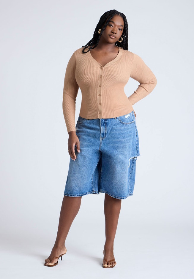 Fitted Cardigan image number null