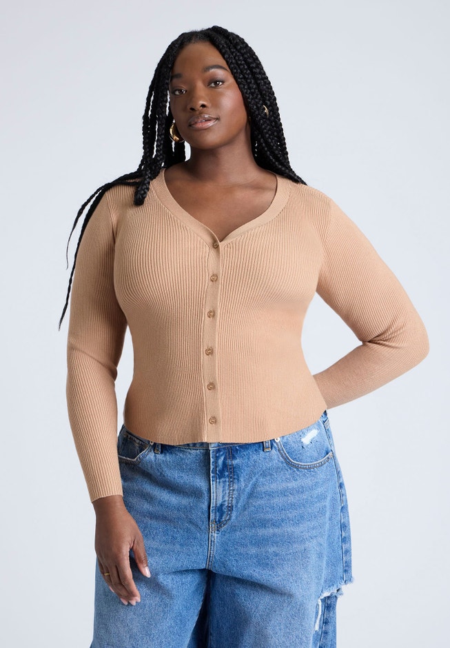 Fitted Cardigan image number null