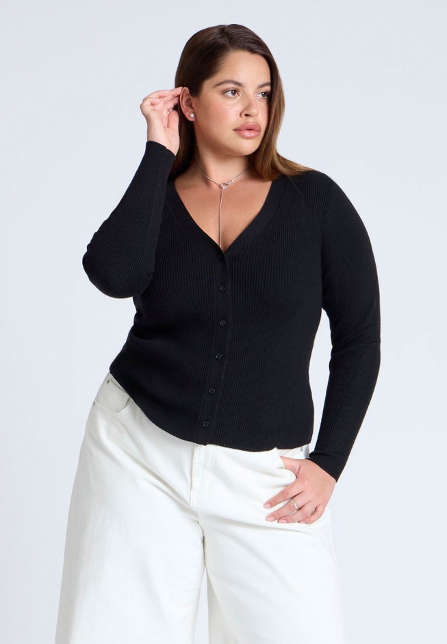 Fitted Cardigan image number 0