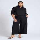 Boxy Button Down Shirt image number null