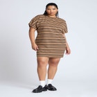 Mini Dolman Tee Dress image number null