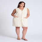 Mini Button Down Dress image number null