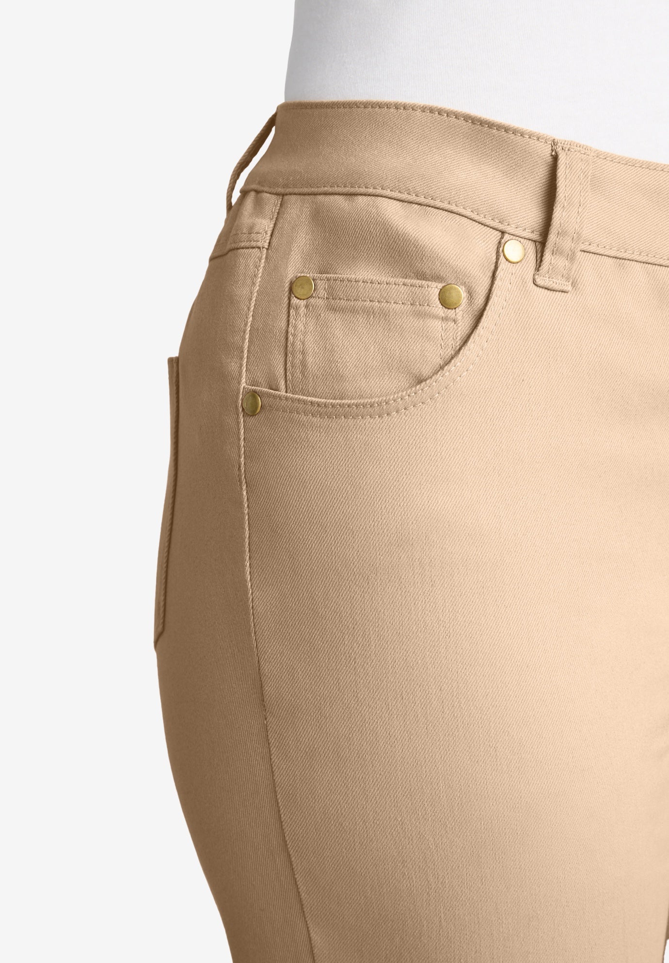 True Fit Stretch Denim Straight Leg Jean image number 3