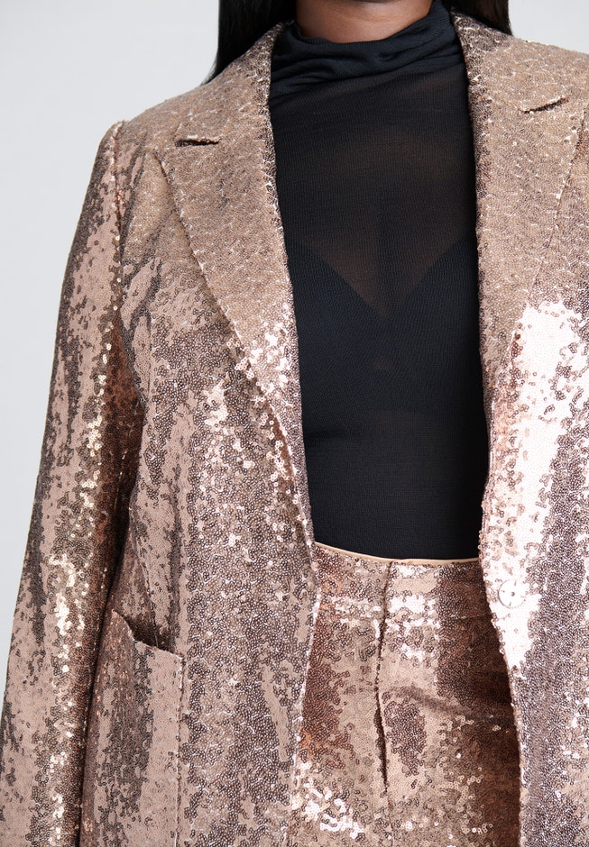 Sequin Blazer image number 3