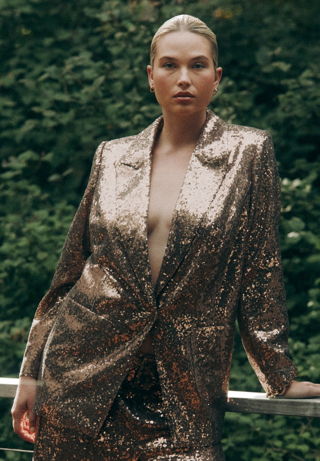 Sequin Blazer image number 0