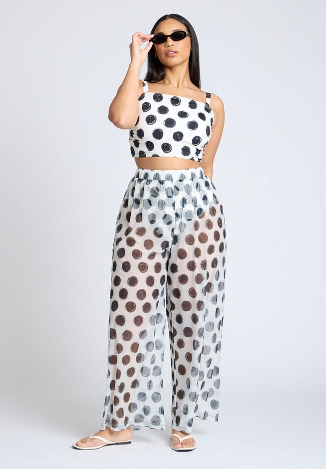 Wide Leg Cover-Up Pant image number 4