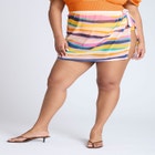 Mesh Mini Skirt Cover-Up image number null