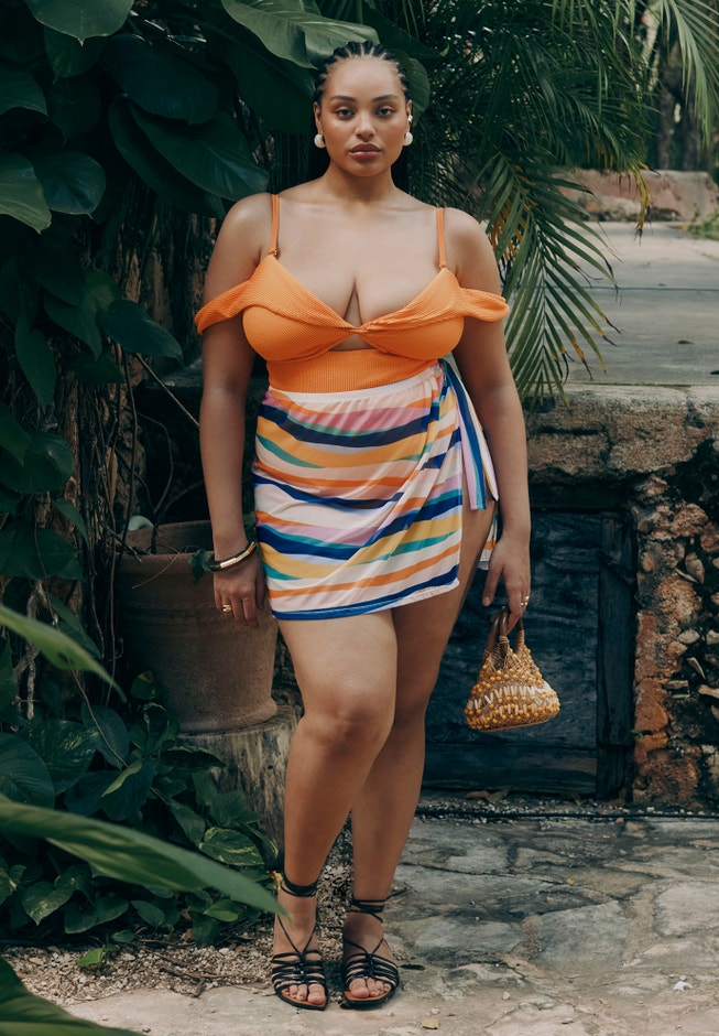 Mesh Mini Skirt Cover-Up image number 0