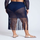 Crochet Skirt With Fringe image number null