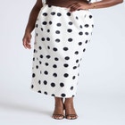  Printed Column Skirt  image number null