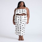  Printed Column Skirt  image number null