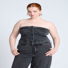 Denim Bustier image number null