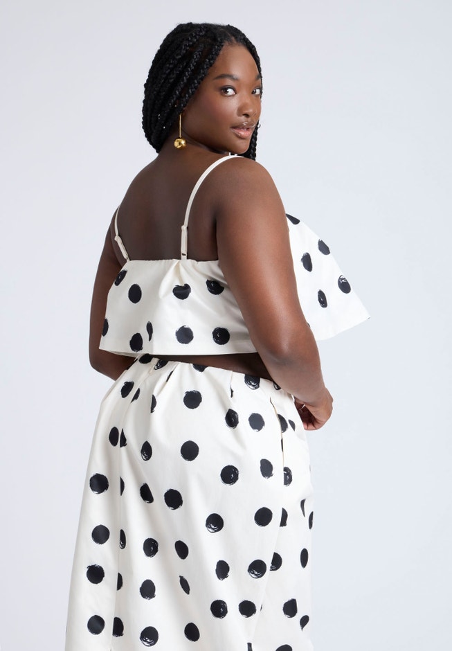 Cropped Bubble Top image number null