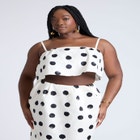 Cropped Bubble Top  image number null