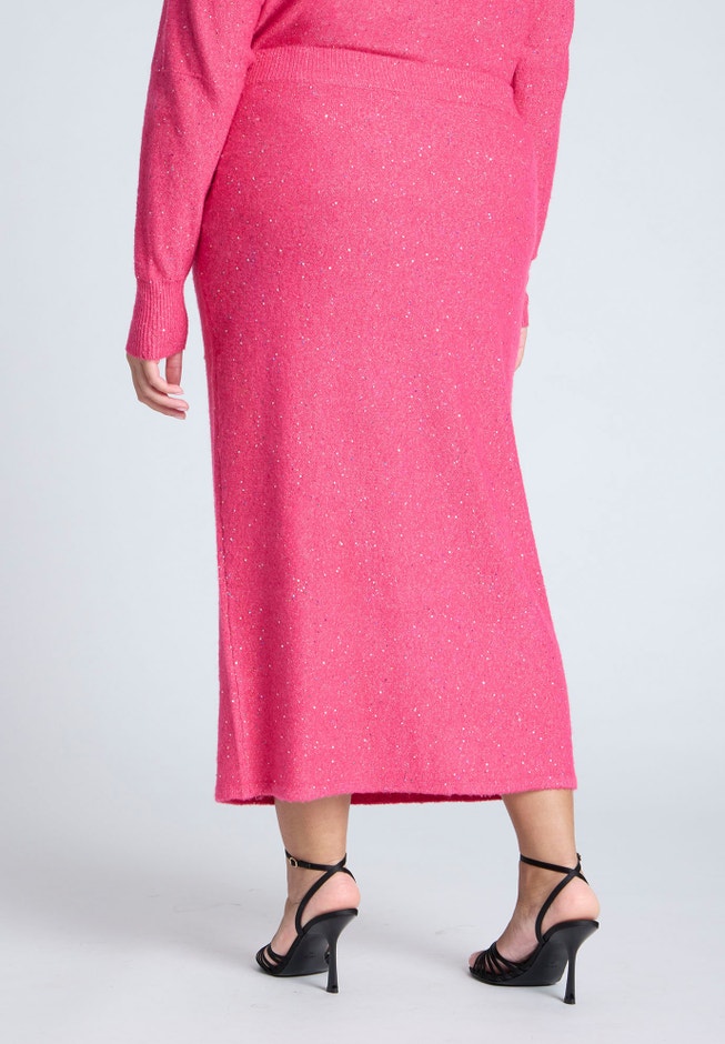 Sequin Sweater Skirt image number null