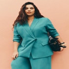 Tie Waist Soft Suiting Blazer image number null